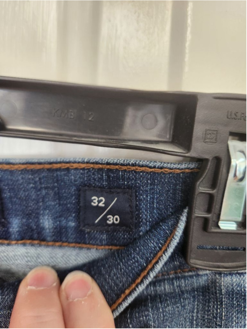Lucky Brand Blue Slim Straight Jeans Waist 32 Inseam 30 - Picture 7 of 12